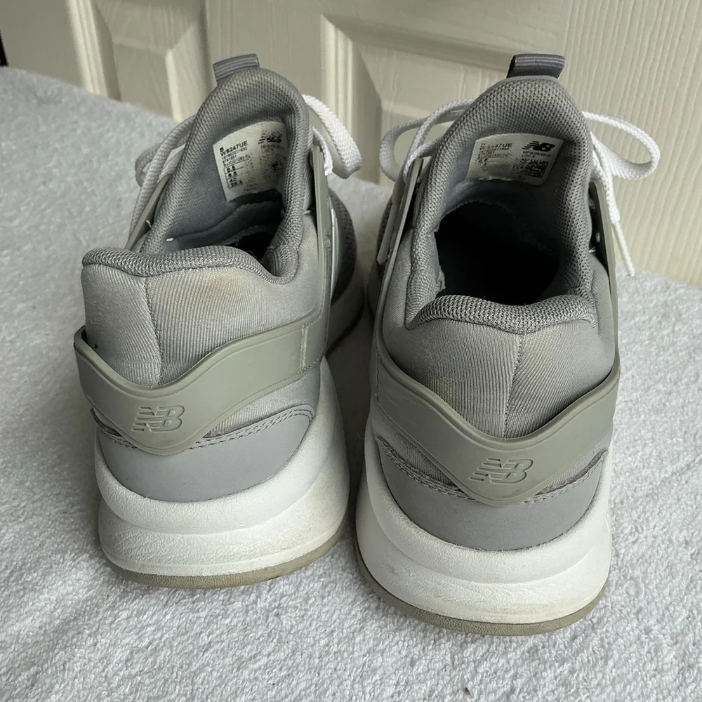 New Balance 247 Gray and White Women's Sneakers